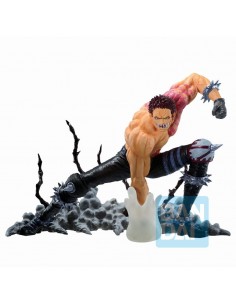 Figura bandai ichibansho one piece charlotte katakuri duel memories