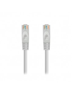 Latiguillo cable red nanocable rj45 cat.6 lszh 0.5m - awg24 - gris