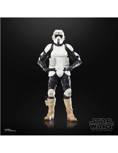 Figura hasbro the black series 40th anniversary of star wars: return of the jedi - biker scout