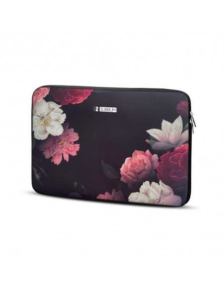 Funda subblim trendy sleeve para portatil 13.3 pulgadas - 14 pulgadas neo flowers