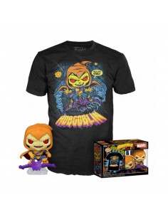 Funko pop marvel spiderman hobgoblin + camiseta exclusiva talla xl