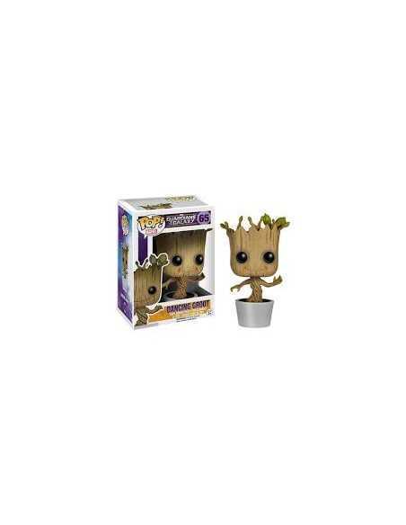 Funko pop bobble marvel los guardianes de la galaxia groot bailando