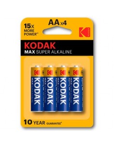 Blister pilas kodak alcalina max aa lr6 1.5v - blister blister 4 pilas