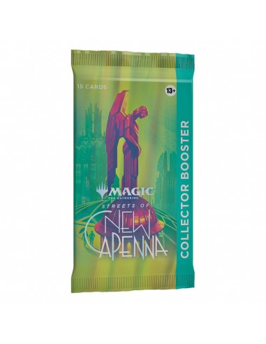 Juego de cartas sobre individual wizards of the coast magic the gathering streets of new capenna sobre coleccionista inglÃ©s