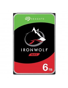Ironwolf st6000vn006 disco duro interno 6 tb 5400 rpm 256 mb 3.5 pulgadas seríal ata iii