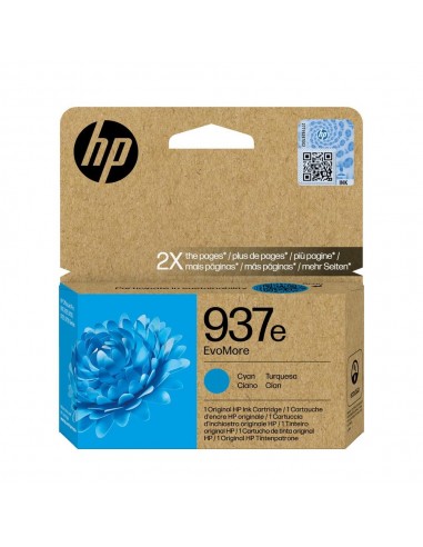 Cartucho tinta hp 937e cian officejet pro 9110b - 9120