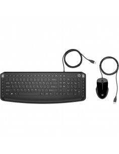 Kit teclado + mouse raton hp pavilion 200 9df28aa usb 2.0