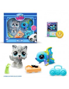 Mascotas little pet shop pack de 2 mascotas - 1 unidad aleatoria