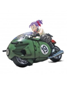 Figura bandai hobby dragon ball bulba variable nÂº19 motocycle model kit