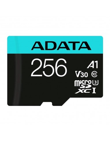 Tarjeta micro sd adata 256gb cl10 + adaptador sd