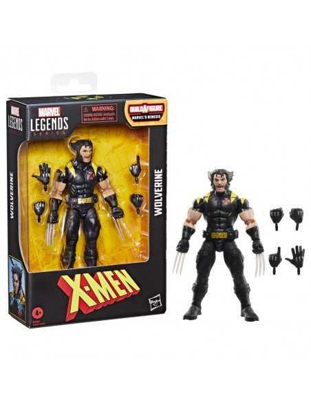 Figura hasbro marvel legends series build a figure marvels nemesis x - men wolverine