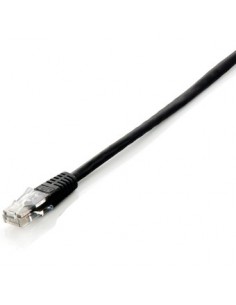 Cable red equip latiguillo rj45 u - utp cat6 10m negro