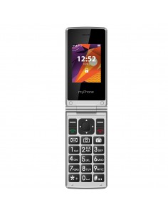 Telefono movil myphone tango lte black - silver - 2.4 pulgadas - 2mpx - 4g - negro y plateado