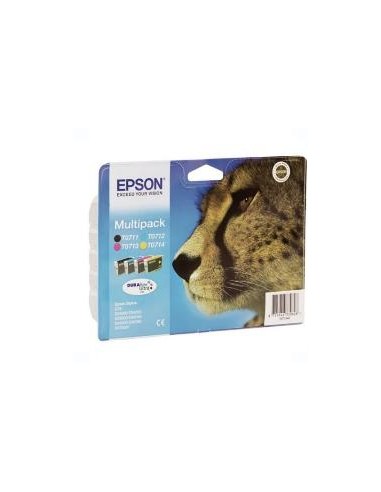 Multipack tinta epson c13t07154012 stylus d78 - 92 - 120 - dx40x0 - 44x0 - 50x0 - 60x0 - 74x0 - guepardo