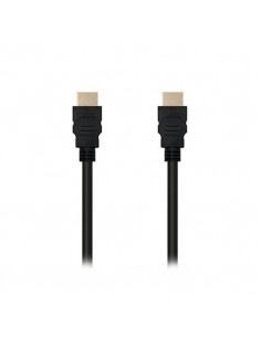 Cable hdmi 1.4 tipo a a hdmi tipo a nanocable 5m - macho - macho - alta velocidad - 4k - 10.2gbps - negro