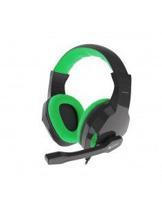 Auriculares gaming genesis argon 100 verdes