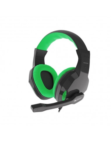 Auriculares gaming genesis argon 100 verdes