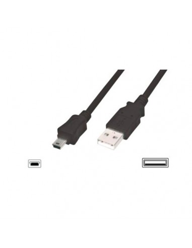 Cable usb 2.0 equip tipo a - b mini (5pin) 1.8m