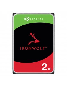 Disco duro interno hdd seagate ironwolf nas st2000vn003 2tb 3.5 pulgadas 5400rpm - 256mb - sata 6gb - s