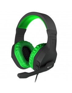 Auriculares gaming genesis argon 200 mini jack verdes