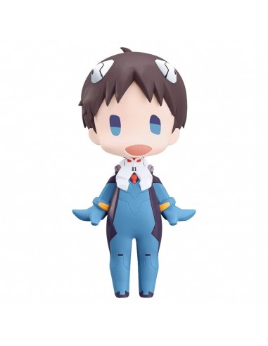 Figura good smile company rebuild of evangelion hello! shinji ikari