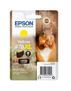 Cartucho tinta epson c13t37944010 singlepack amarillo 378xl claria photo hd ink ardillo