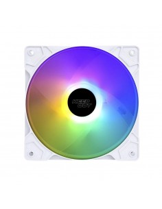 Ventilador caja keep out xfc - 120fw rgb 120mm blanco