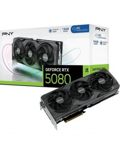 Tarjeta grafica pny geforce rtx 5080 oc 16gb ddr7 3xdp