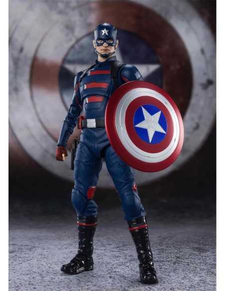 Figura tamashi nations capitan america john walker marvel the falcon and the winter soldier s.
