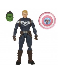 Figura hasbro marvel legends series comandante rogers