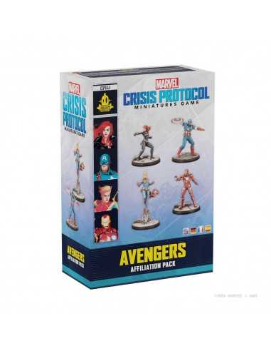 Juego de mesa marvel crisis protocol avengers affiliation pack edad recomendada 14 aÃ±os