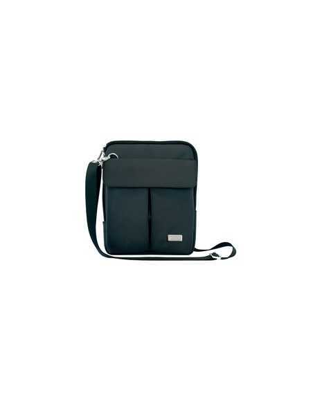 Bandolera nylon hasta 10 pulgadas negra