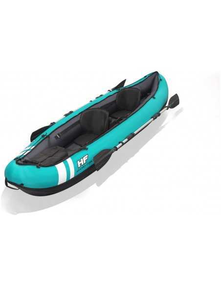 Bestway 65052 - kayak ventura hydro - force x2 con remos para dos personas 330 x 94 x 48 cm