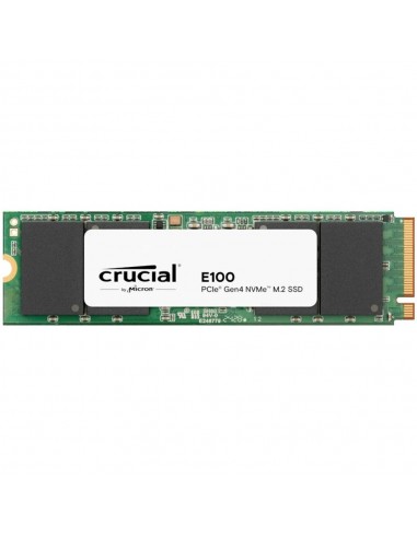Disco duro interno solido ssd crucial e100 1tb m.2 nvme pci express 4.0