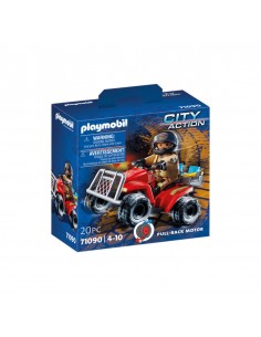 Playmobil bomberos - speed quad