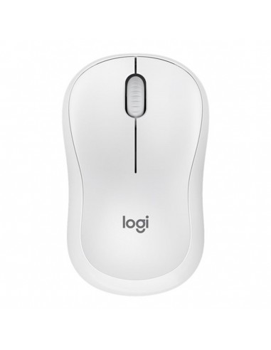 Mouse raton logitech m240 optico bluetooth silent blanco crudo