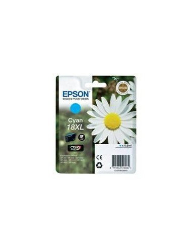 Cartucho tinta epson t181240 xl cian alta capacidad xp - 102 - 205 - 305 - 405 - 30 - margarita