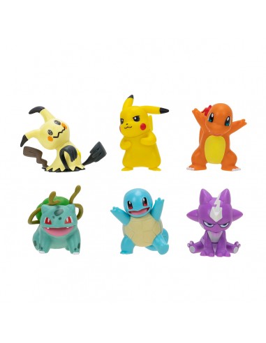 Figuras pokemon multipack 6