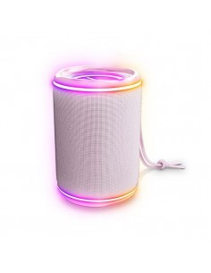 Altavoz energy sistem urban box supernova rosa - resistente al agua - 16w - tws - bluetooth 5.1 - rgb