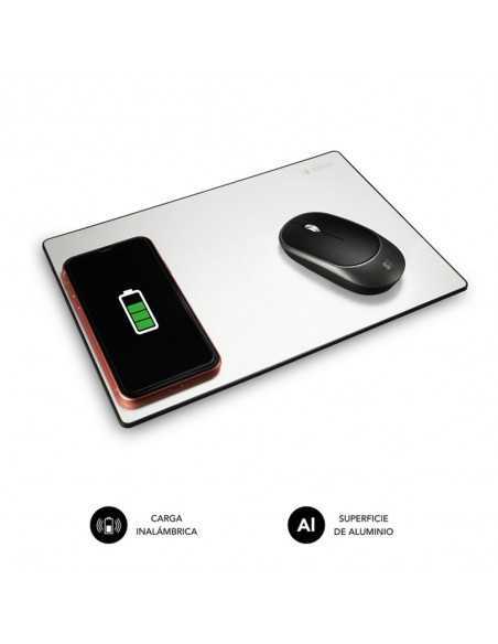 Alfombrilla cargador subblim mousepad wireless charger 10w