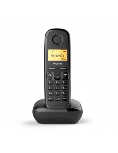 Telefono fijo inalambrico gigaset a270 negro 80 numeros agenda - 10 tonos