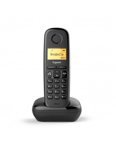 Telefono fijo inalambrico gigaset a270 negro 80 numeros agenda - 10 tonos