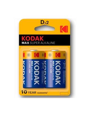 Blister pilas kodak alcalina max d lr20 1.5v - blister 2 pilas
