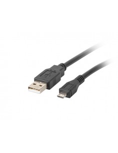 Cable usb lanberg 2.0 macho - micro usb macho 1.8 m negro