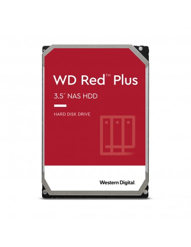 Disco duro interno hdd wd western digital nas red plus wd120efbx 12tb 3.5 pulgadas 7200rpm 256mb