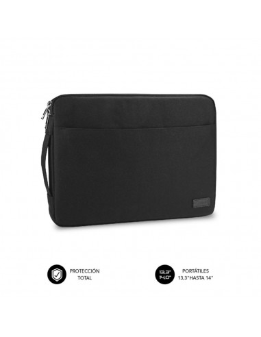 Funda subblim urban laptop sleeve para portatil 13.3 pulgadas - 14 pulgadas negro
