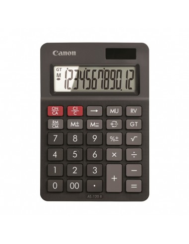 Calculadora canon sobremesa as - 120ii emea dbl - 12 digitos