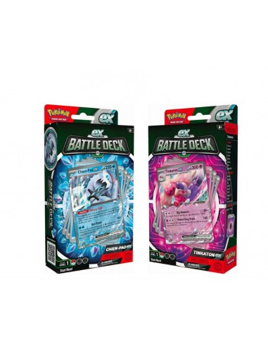 Juego de cartas pokemon tcg ex battle deck espaÃ±ol 1 unidad aleatoria