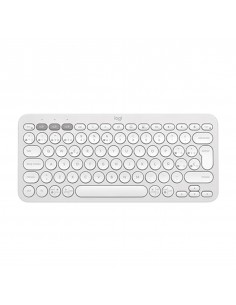 Teclado logitech pebble keys 2 k380s inalambrico blanco