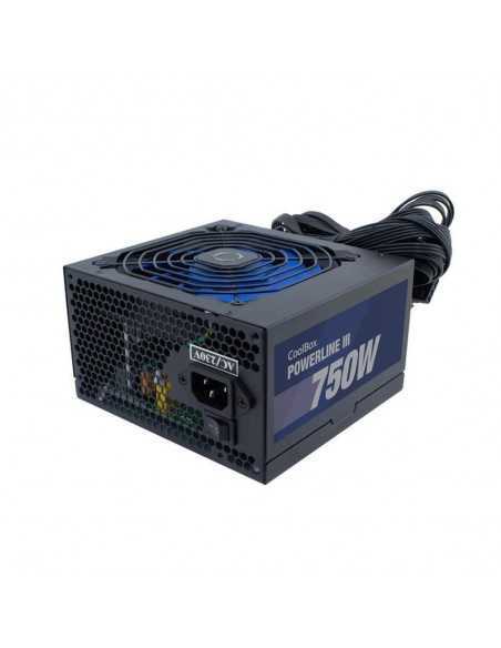 Fuente de alimentacion coolbox powerline iii gaming atx 750w